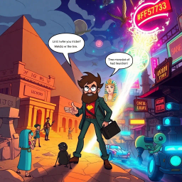 ChronoChaos: Whose Time Is It Anyway? - Text-based game