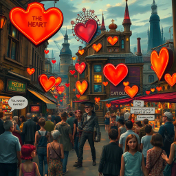 Whose Heart Is It, Anyway? - Text-based game