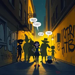 Whose Shadow is it Anyway? - Text-based game