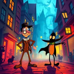 Whose Shadow is it Anyway? - Text-based game