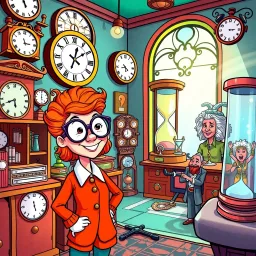 Chronokarma: Whose Time is it Anyway? - Text-based game