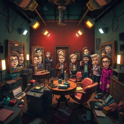 Whose Face Is This, Anyway? - Text-based game
