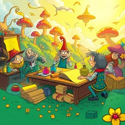 Whose Scribe Is It Anyway? - Text-based game
