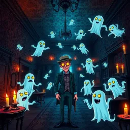 Whose Ghost Is It Anyway? - Text-based game