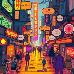 Whose Hellos Are These, Anyway? - Text-based game