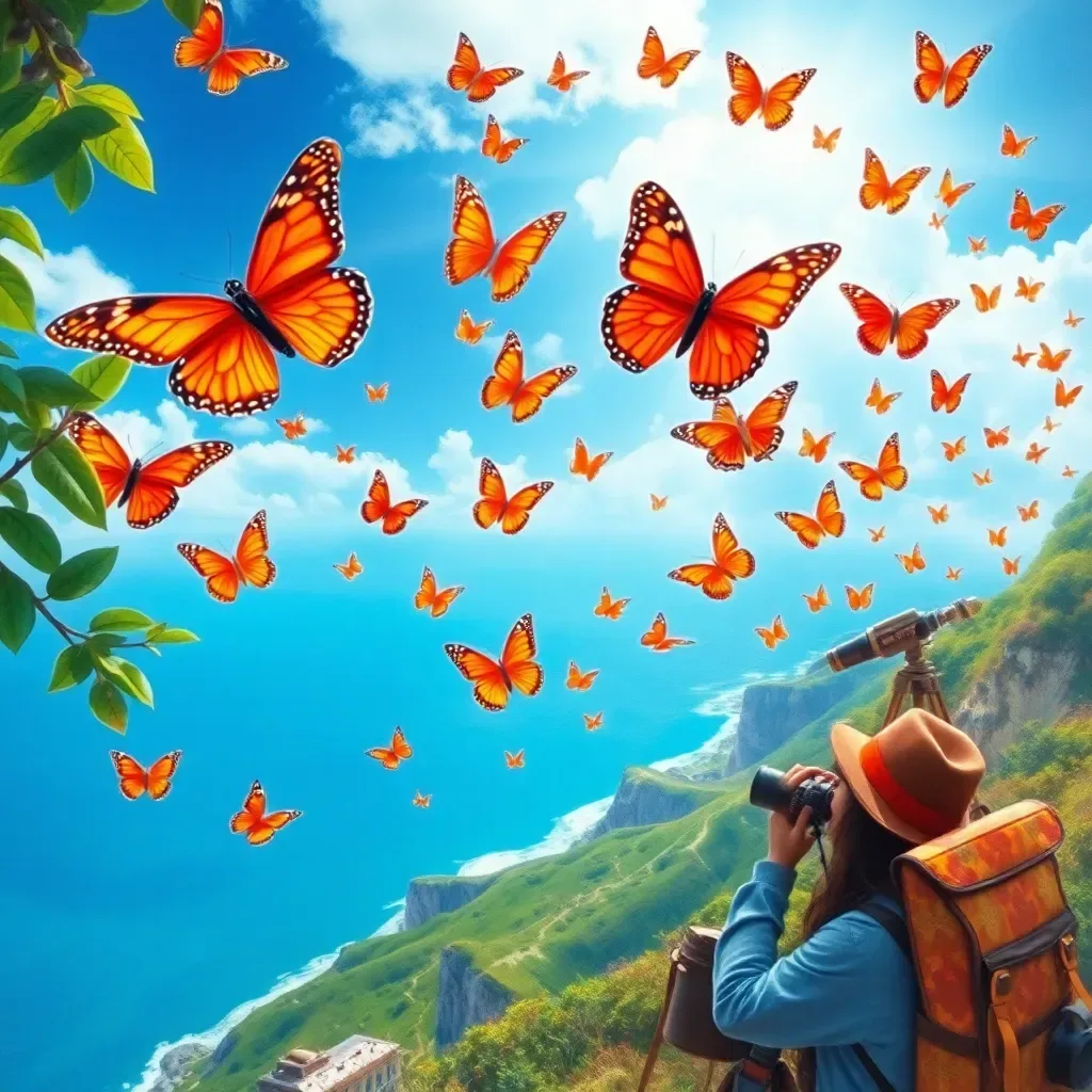 Flight of the Painted Ladies