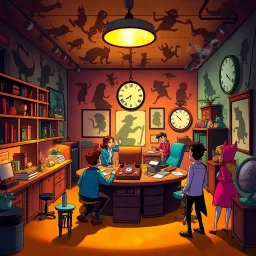 Whose Shadow is it Anyway? - Text-based game
