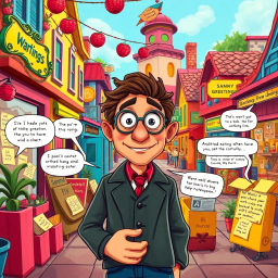 Whose Hellos Are These, Anyway? - Text-based game