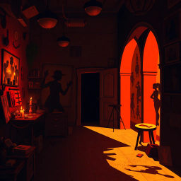 Shadowplay: Whose Shadow Is This, Anyway? - Text-based game