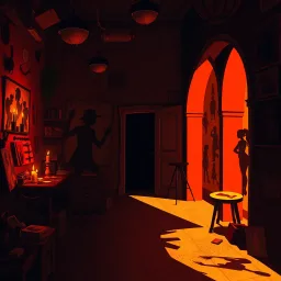 Shadowplay: Whose Shadow Is This, Anyway? - Text-based game