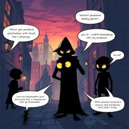 Shadewalkers: Whose Shadow Is It, Anyway? - Text-based game