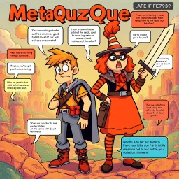 MetaQuest: Whose Adventure Is It Anyway? - Text-based game