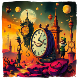 Chronokarma: Who's Time Is It Anyway? - Text-based game