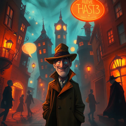 Whose Shadow Is It Anyway? - Text-based game