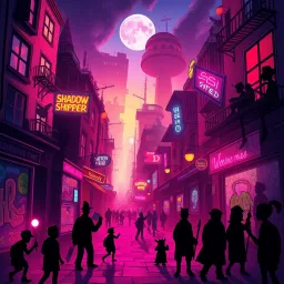 Whose Shadow Is It Anyway? - Text-based game