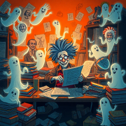 Hello, Whose Ghost Is It Anyway? - Text-based game