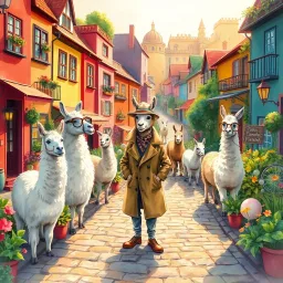Llama Labyrinth - Text-based game