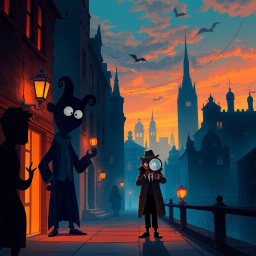 Whose Shadow Is It Anyway? - Text-based game