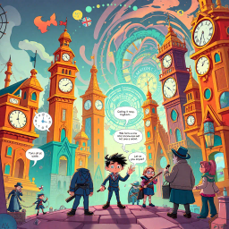 Chronocrux: Whose Time Is It Anyway? - Text-based game