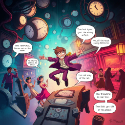 Chronocrux: Whose Time Is It Anyway? - Text-based game