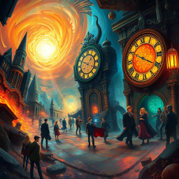 Chronochaos: Whose Time Is It Anyway? - Text-based game