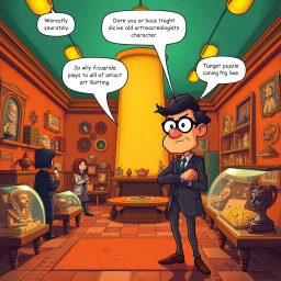 Relic Rumble: Whose is it Anyway? - Text-based game