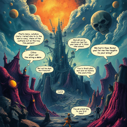 Chaos Chronicles: Whose Worlds Anyway? - Text-based game