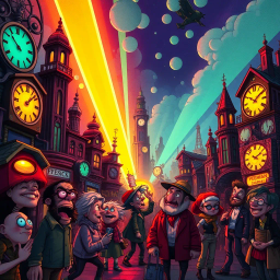 ChronoChaos: Who's Time Is It Anyway? - Text-based game