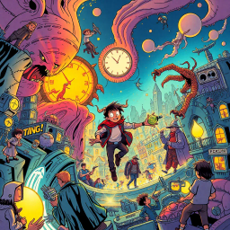 Chronochaos: Who's Time Is It Anyway? - Text-based game