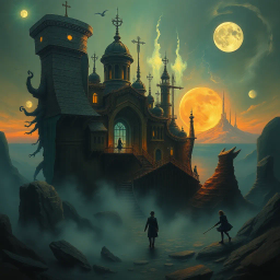 Nightmare Chronicles: Whose Dreaming This? - Text-based game