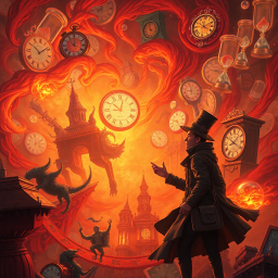 Chronochaos: Whose Time Is It Anyway? - Text-based game