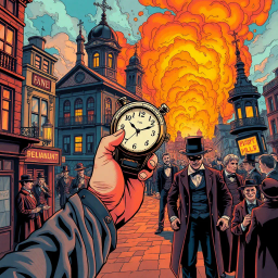 Chronochaos: Whose Time Is It Anyway? - Text-based game