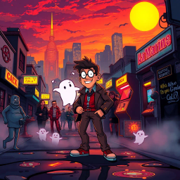Phantom Pact: Who You Gonna Call? - Text-based game