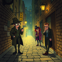 Whose Shadow Is It Anyway? - Text-based game