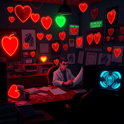 Whose Heart Is It, Anyway? - Text-based game