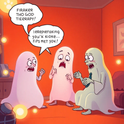Hello, Whose Ghost Is It Anyway? - Text-based game