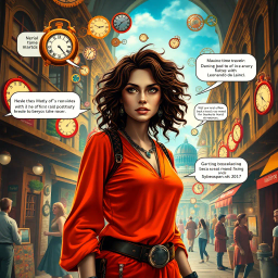 ChronoKarma: Whose Time Is It Anyway? - Text-based game