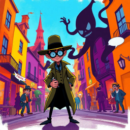 Whose Shadow is it Anyway? - Text-based game
