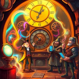 Chronochaos: Whose Time Is It Anyway? - Text-based game