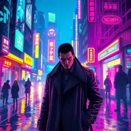 Neon Noir Chronicles - Text-based game