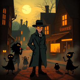 Whose Shadow Is It Anyway? - Text-based game