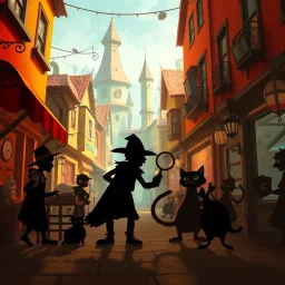 Whose Shadow Is It Anyway? - Text-based game