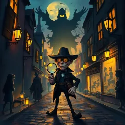 Whose Shadow Is It Anyway? - Text-based game