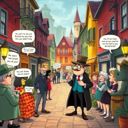 Whose Hellos Are These, Anyway? - Text-based game
