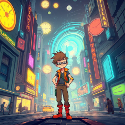 ChronoChaos: Whose Time Is It Anyway? - Text-based game