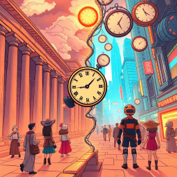Chronochaos: Whose Time is it Anyway? - Text-based game