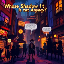 Whose Shadow Is It Anyway? - Text-based game