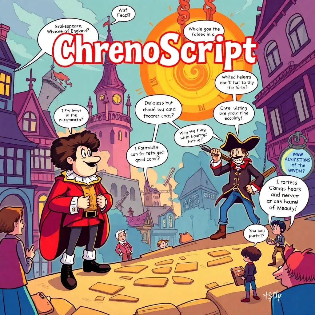 ChronoScript: Whose Story Is It Anyway?