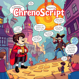 ChronoScript: Whose Story Is It Anyway? - Text-based game