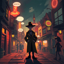 Whose Shadow is This, Anyway? - Text-based game
